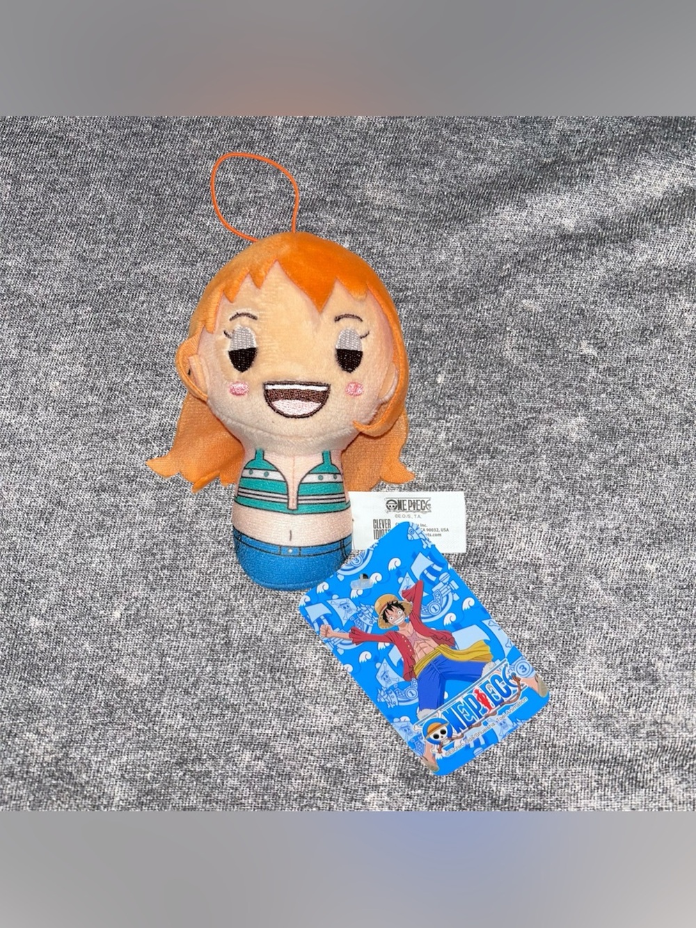 One Piece Small Nami Plush Pendant